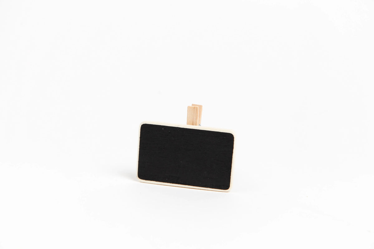 I AM CREATIVE Blackboard Clips 1301.21 eckig, 4 Stück Idealshop