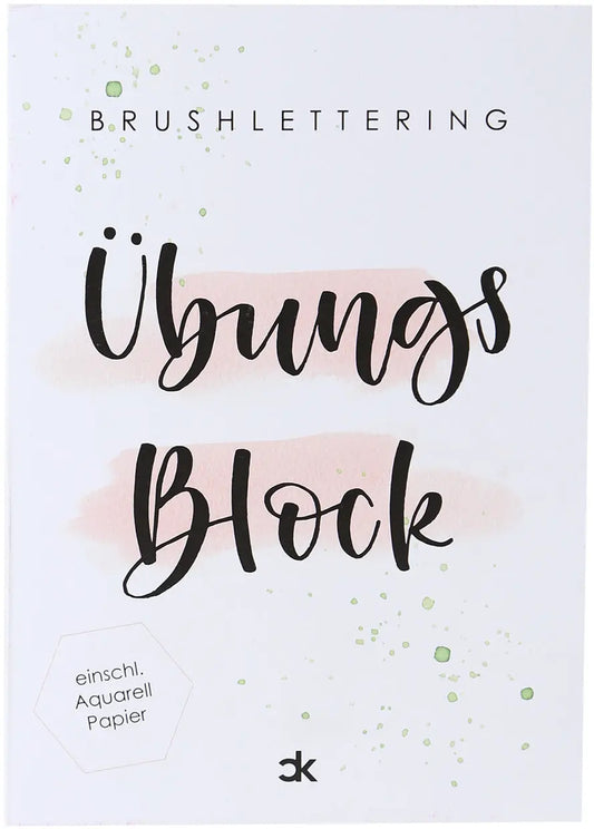 I AM CREATIVE Brushlettering 215601 Übungsblock A5 Idealshop