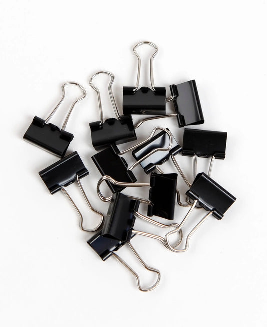 I AM CREATIVE Clips klein schwarz 4080.6 12 Stück Idealshop