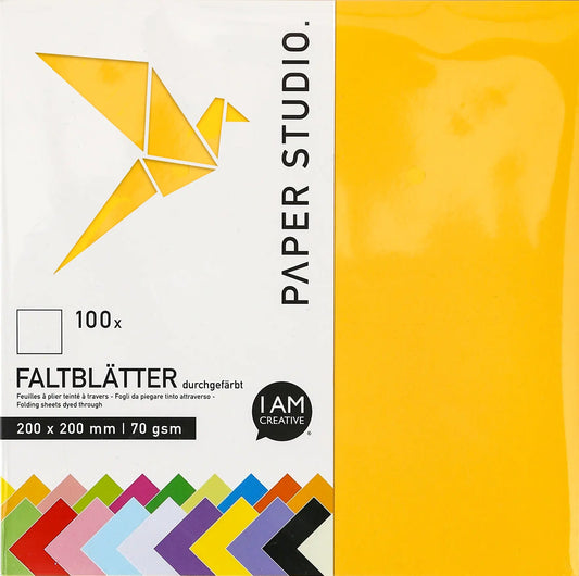 I AM CREATIVE Faltblätter 4077.12 20x20cm, 100 Stück Idealshop