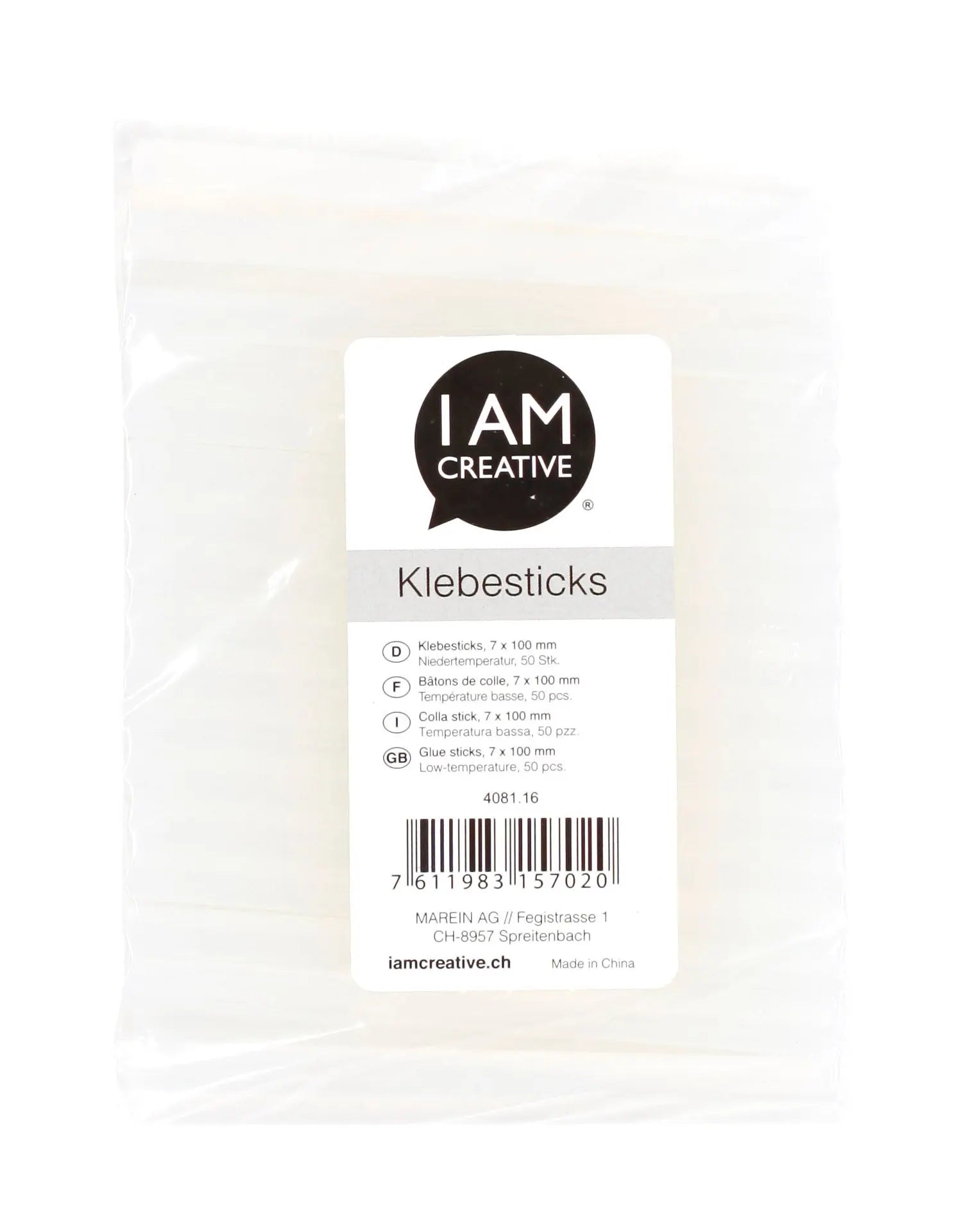 I AM CREATIVE Klebesticks MAA4081.16 Leimpistole 50 Stück Idealshop