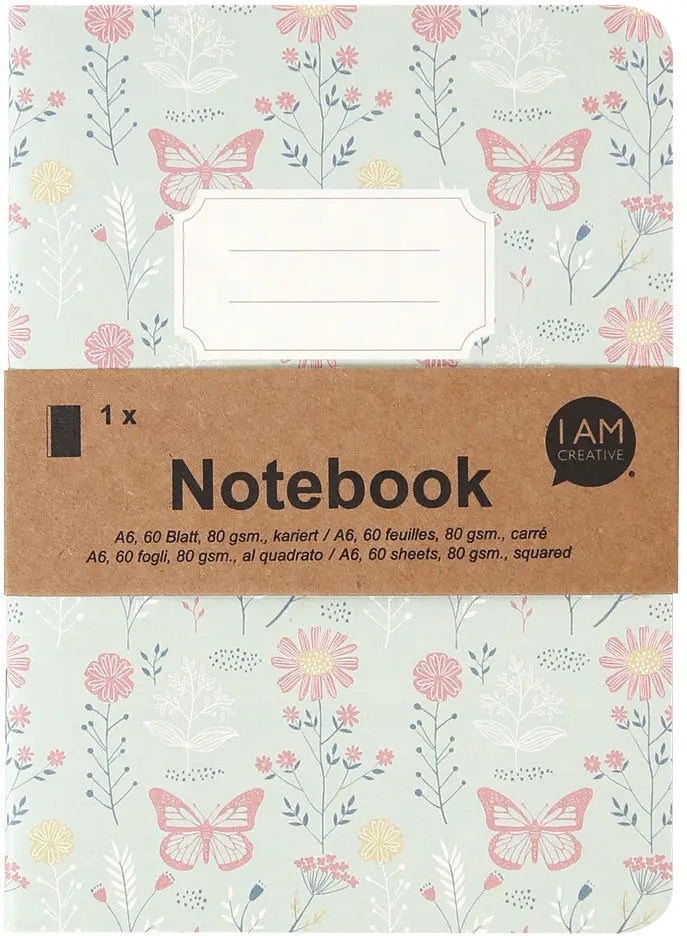 I AM CREATIVE Notizbuch A6 4005.42 grün 60 Seiten Idealshop