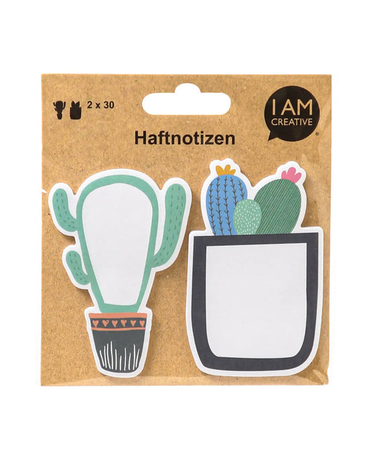 I AM CREATIVE Sticky Notes 4086.84 Kakteen 60 Blatt Idealshop