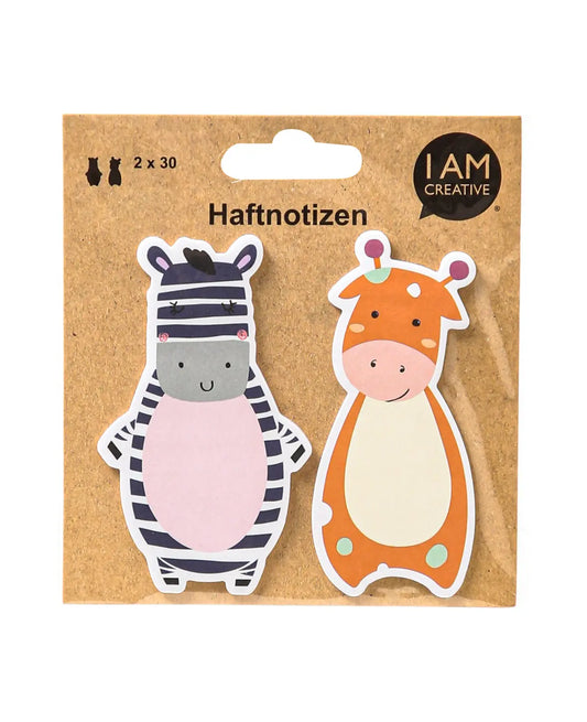 I AM CREATIVE Sticky Notes 4086.86 Zoo 60 Blatt Idealshop