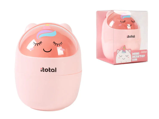I-TOTAL Mini-Mülleimer 16x12cm XL2703 Unicorn Idealshop