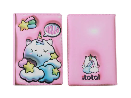 I-TOTAL Notizbuch 3D A5 XL1840Z Unicorn Idealshop