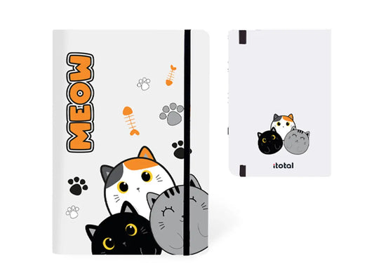 I-TOTAL Notizbuch A5 XL1891 Cat Idealshop