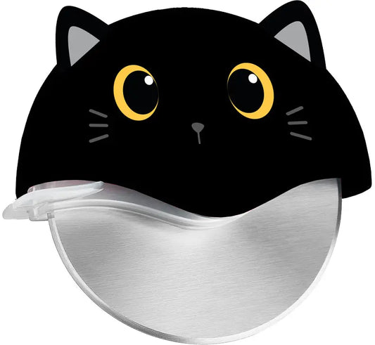 I-TOTAL Pizzaschneider 10cm XL2789 Black Cat Idealshop