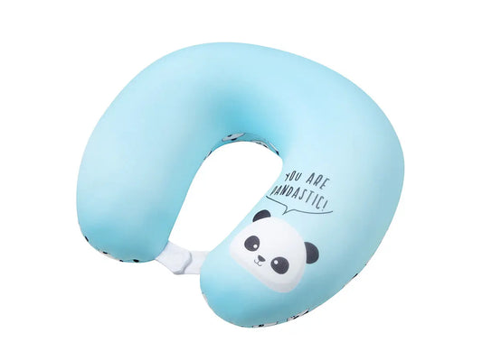 I-TOTAL Reisekissen 30x30x10cm XL1813 Panda Idealshop