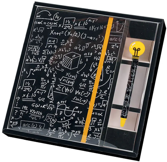 I-TOTAL Set Notizbuch und Stift XL1874 Math liniert Idealshop