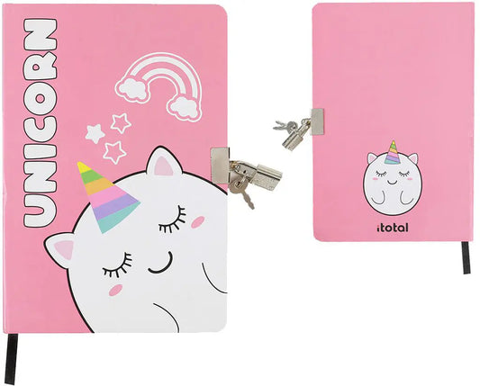 I-TOTAL Tagebuch Einhorn XL1848 Einhorn, dotted Idealshop
