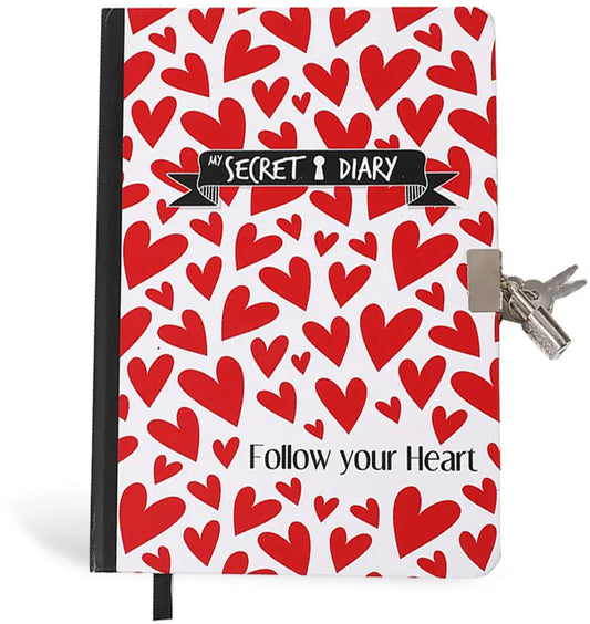 I-TOTAL Tagebuch Follow your heart XL1821B Follow your heart, dotted Idealshop