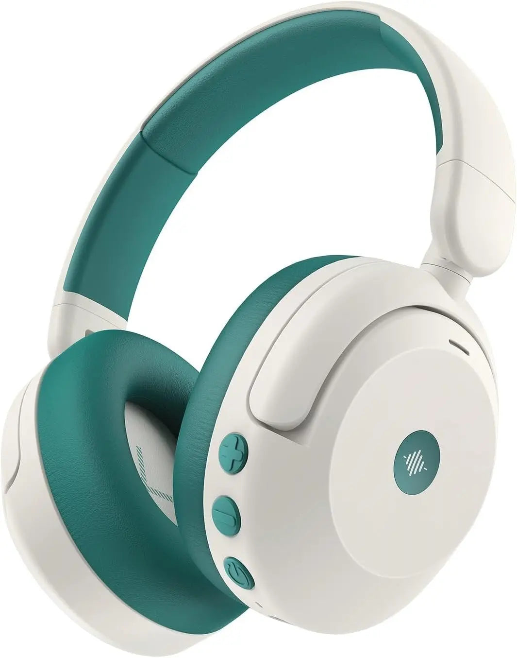 ICLEVER Active Noise Cancel Headphones C02-2102N-03 BTH20, BT, 60h, white/green Idealshop
