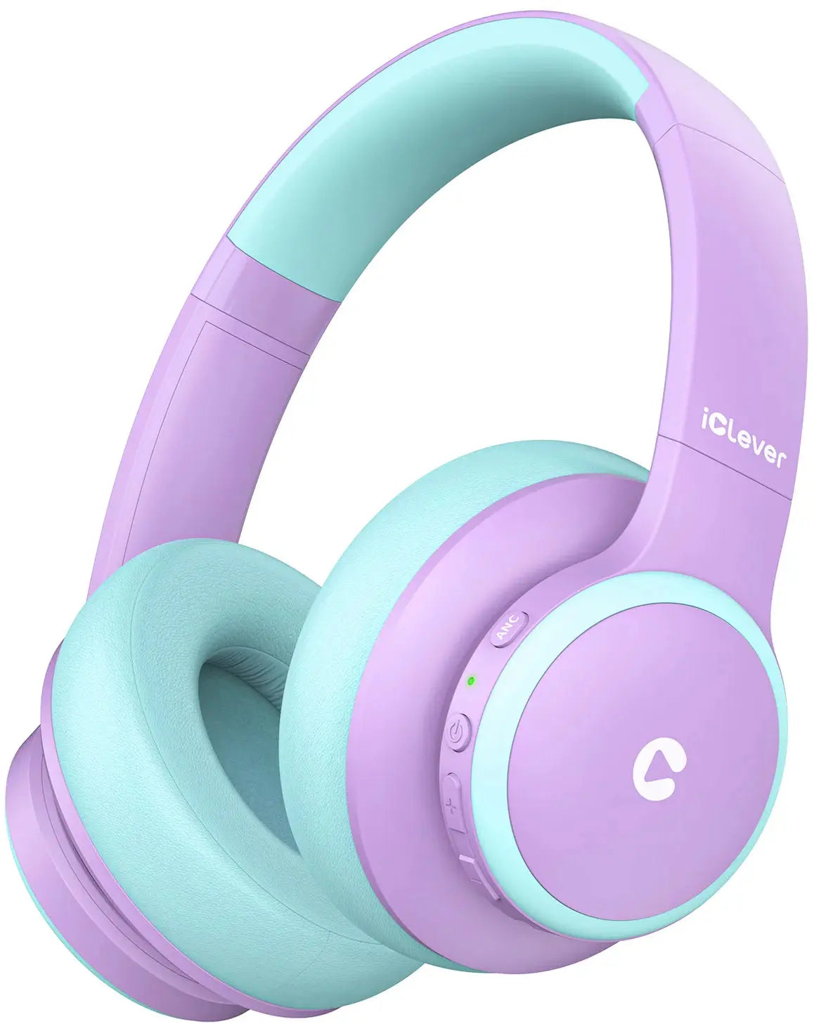 ICLEVER Active Noise Cancel Headphones C17-2083N-01 BTH26, BT, 60h, purple-green Idealshop