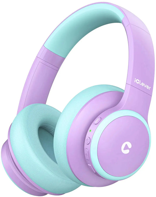ICLEVER Active Noise Cancel Headphones C17-2083N-01 BTH26, BT, 60h, purple-green Idealshop