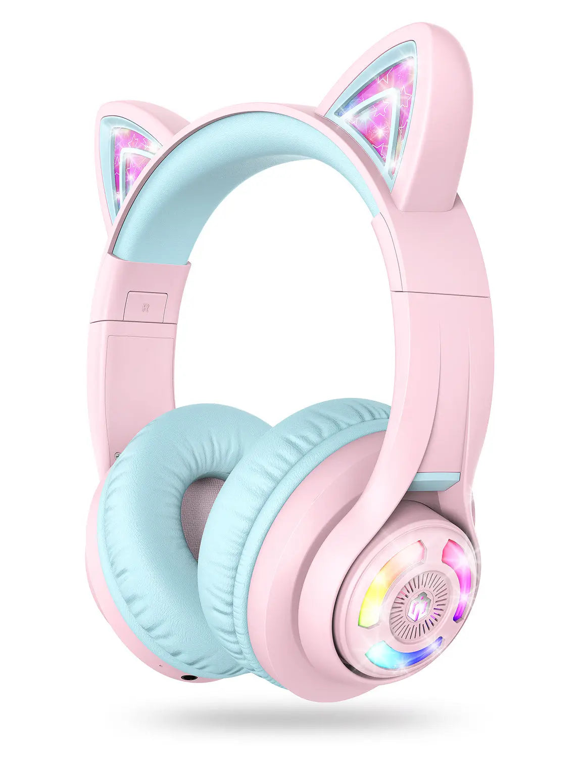 ICLEVER Cat Ear Bluetooth Headphones C04-2083N-14 BTH13, 50h, pink Idealshop