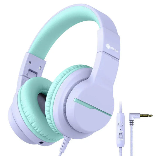 ICLEVER Kids Foldable Headphones C01-1702N-11 HS19, purple Idealshop