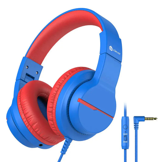 ICLEVER Kids Foldable Headphones C01-1702N-20 HS19, blue Idealshop