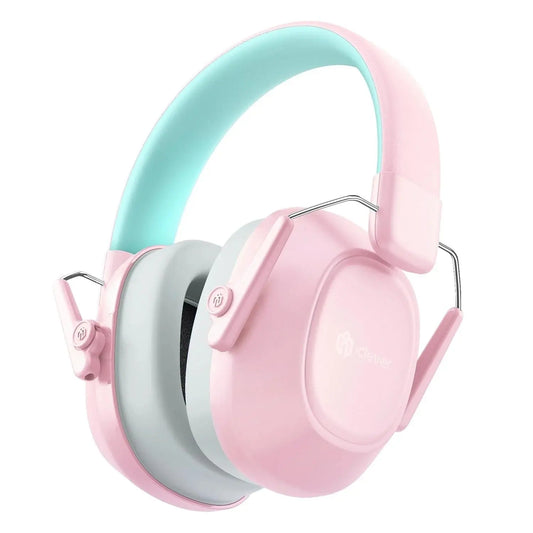 ICLEVER Noise Reduction Ear Muffs C06-2301N-06 IC-EM01, 26dB, pink Idealshop