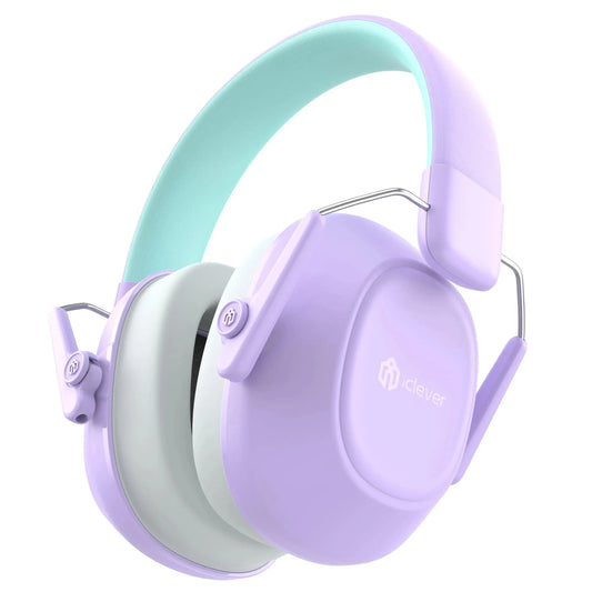 ICLEVER Noise Reduction Ear Muffs C06-2301N-22 IC-EM01, 26dB, purple Idealshop