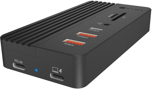 ICY BOX 10-in-1 DockingStation with IB-DK4072M-CU31 M.2 NVMe SSD bay Idealshop