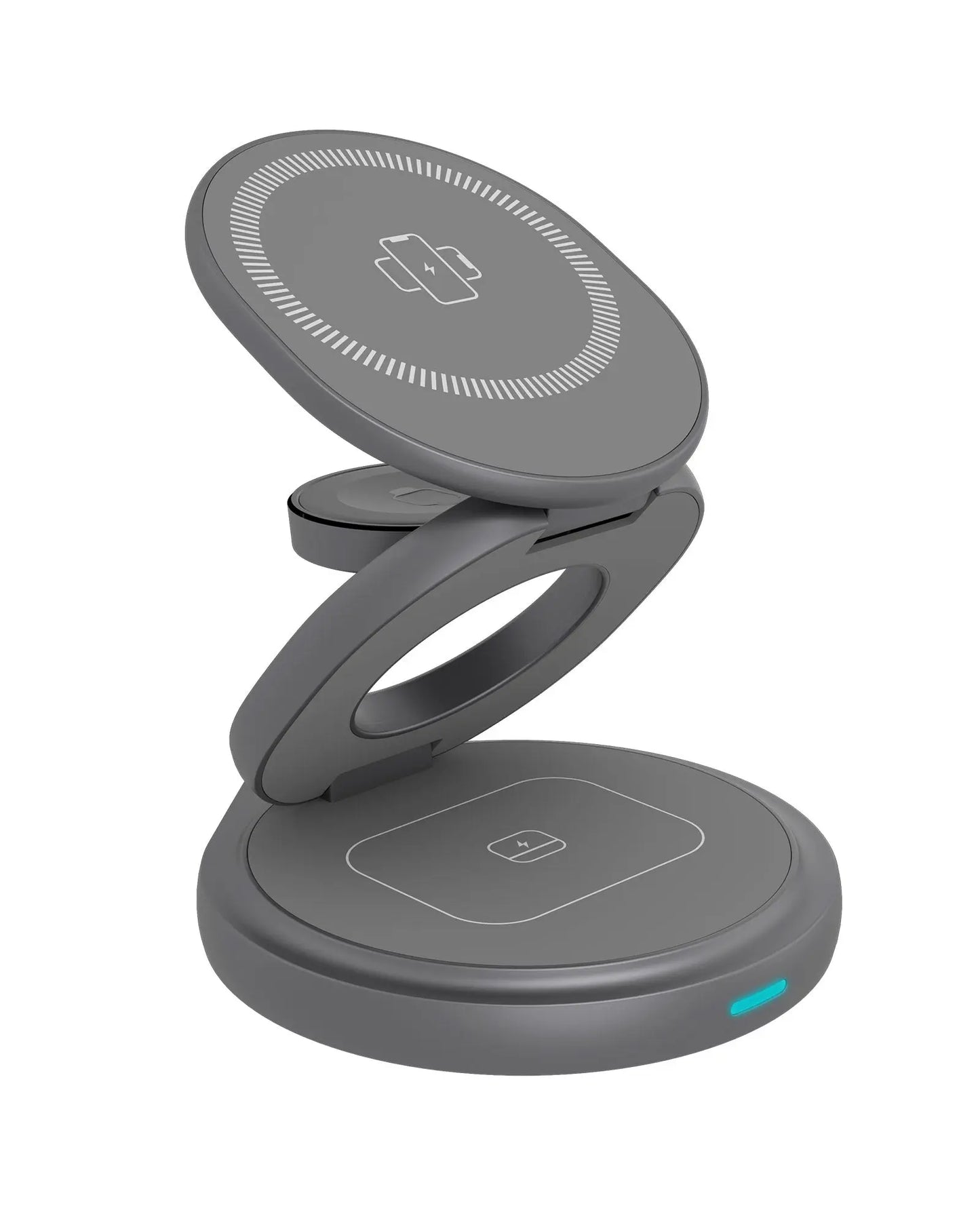 ICY BOX 3in1 Wireless Charging Stand IB-SH101-CH up to 15W, USB-C Idealshop