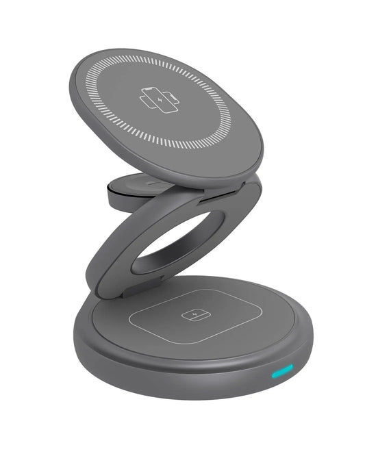ICY BOX 3in1 Wireless Charging Stand IB-SH101-CH up to 15W, USB-C Idealshop