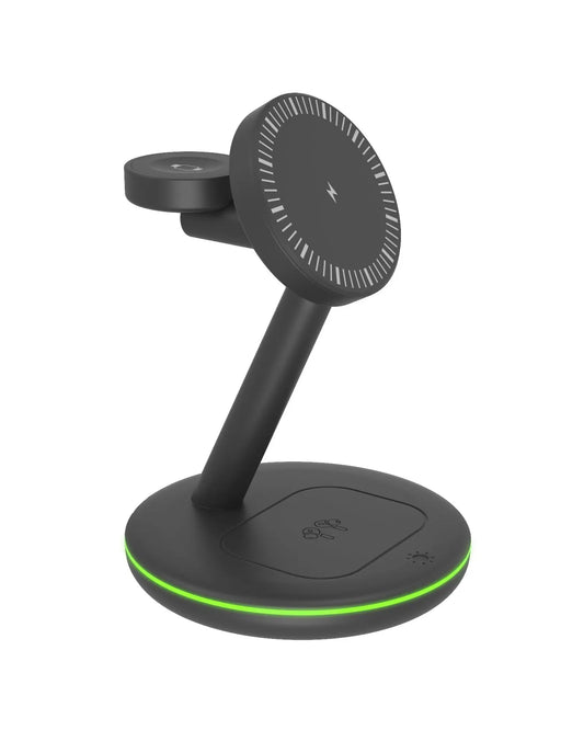ICY BOX 3in1 Wireless Charging Stand IB-SH102-CH up to 10W, USB-C Idealshop