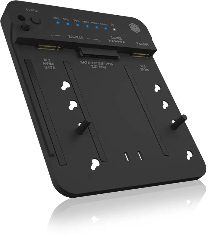 ICY BOX Docking- & Clonestation IB-2913MCL-C31 M.2 & 2.5 & 3.5 to M.2 NVMe Idealshop