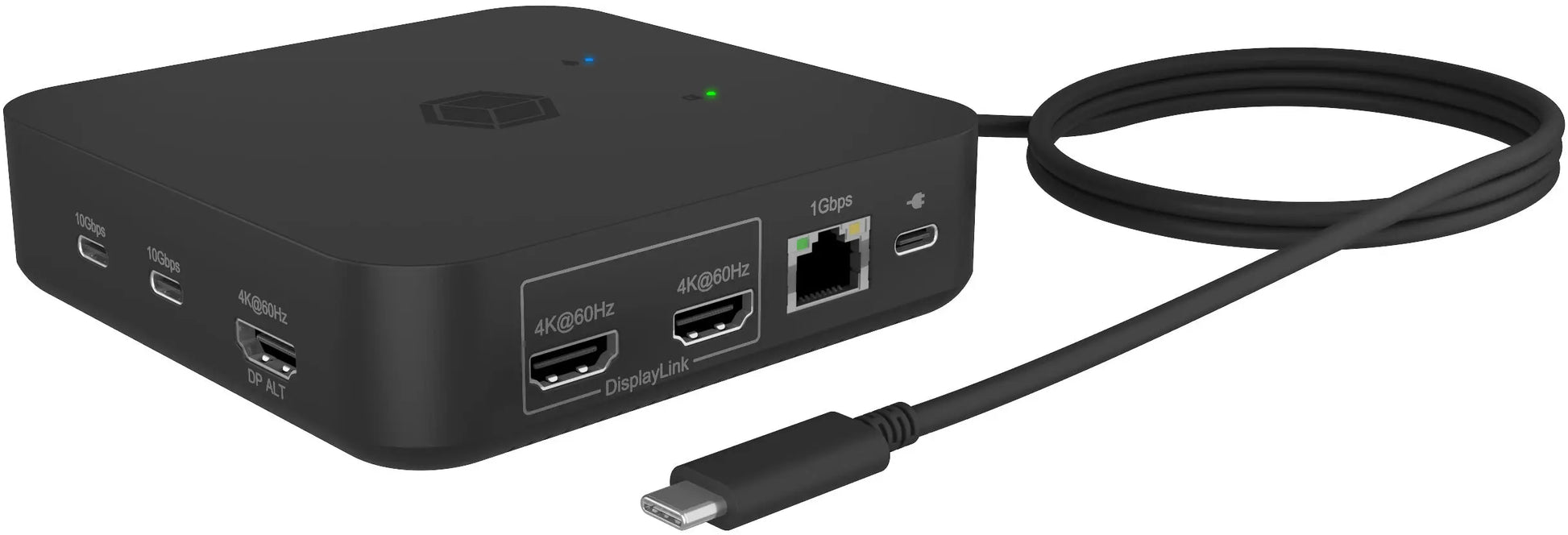 ICY BOX Mobile Dockingstation 12in1 IB-DK4090-C 3xHDMI,2x USB-C 3.2G2,4x USB-A Idealshop