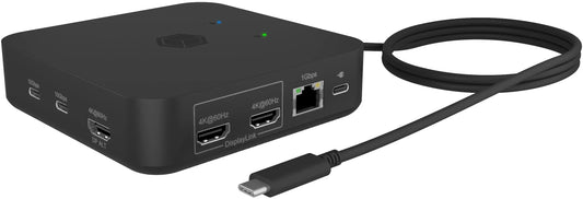 ICY BOX Mobile Dockingstation 12in1 IB-DK4090-C 3xHDMI,2x USB-C 3.2G2,4x USB-A Idealshop