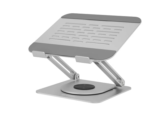 ICY BOX Rotatable and fully adjustable IB-NH300-R notebook stand 17 Inch silver Idealshop