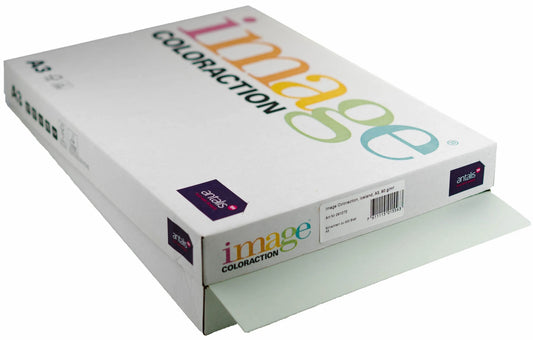 IMAGE COLORACTION Kopierpapier Iceland A3 291272 80g, grau 500 Blatt Idealshop