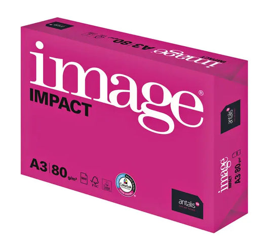 IMAGE IMPACT Kopierpapier A3 440371 80g, weiss 500 Blatt Idealshop