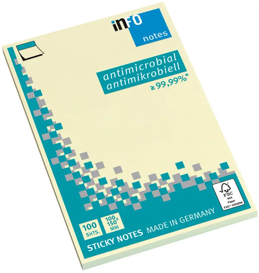 INFO      Haftnotizen          100x150mm Idealshop