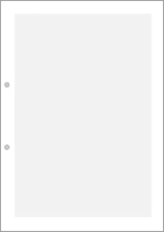 INGOLD-BIWA Heftblätter A4 02.342.0 weiss 90g, unliniert 500 Blatt Idealshop