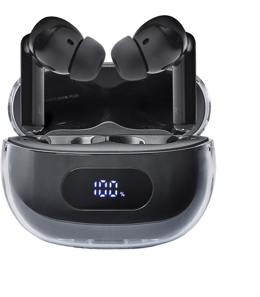 INTENSO Buds Plus Wirel. Earphones 3720310 T310AE, ANC, black Idealshop