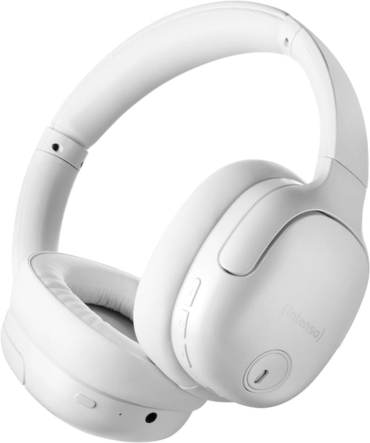 INTENSO Overear Headphones TWS 3740402 Bluetooth, Hybrid ANC White Idealshop