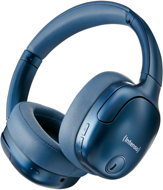 INTENSO Overear Headphones TWS 3740405 Bluetooth, Hybrid ANC Blue Idealshop