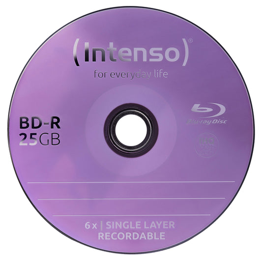 INTENSO Blue-ray 25 GB, 6x, Record. 5001115 Cake Box 50 Discs Idealshop