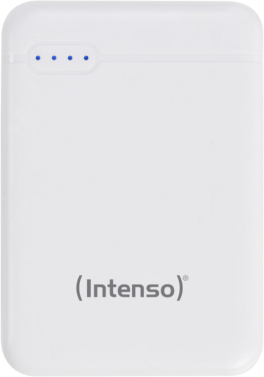 INTENSO Powerbank XS5000, white 7313522 5000 mAh, USB-A, USB-C Idealshop