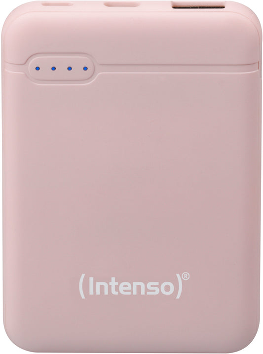 INTENSO Powerbank XS5000, rose 7313523 5000 mAh, USB-A, USB-C Idealshop