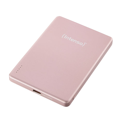 INTENSO Powerbank MW5000 5000 mAh 7344023 Magnetic Wireless rose Idealshop