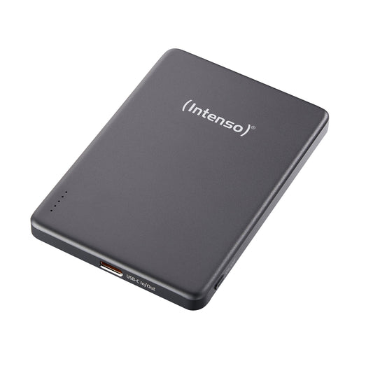 INTENSO Powerbank MW5000 5000 mAh 7344024 Magnetic Wireless grey Idealshop