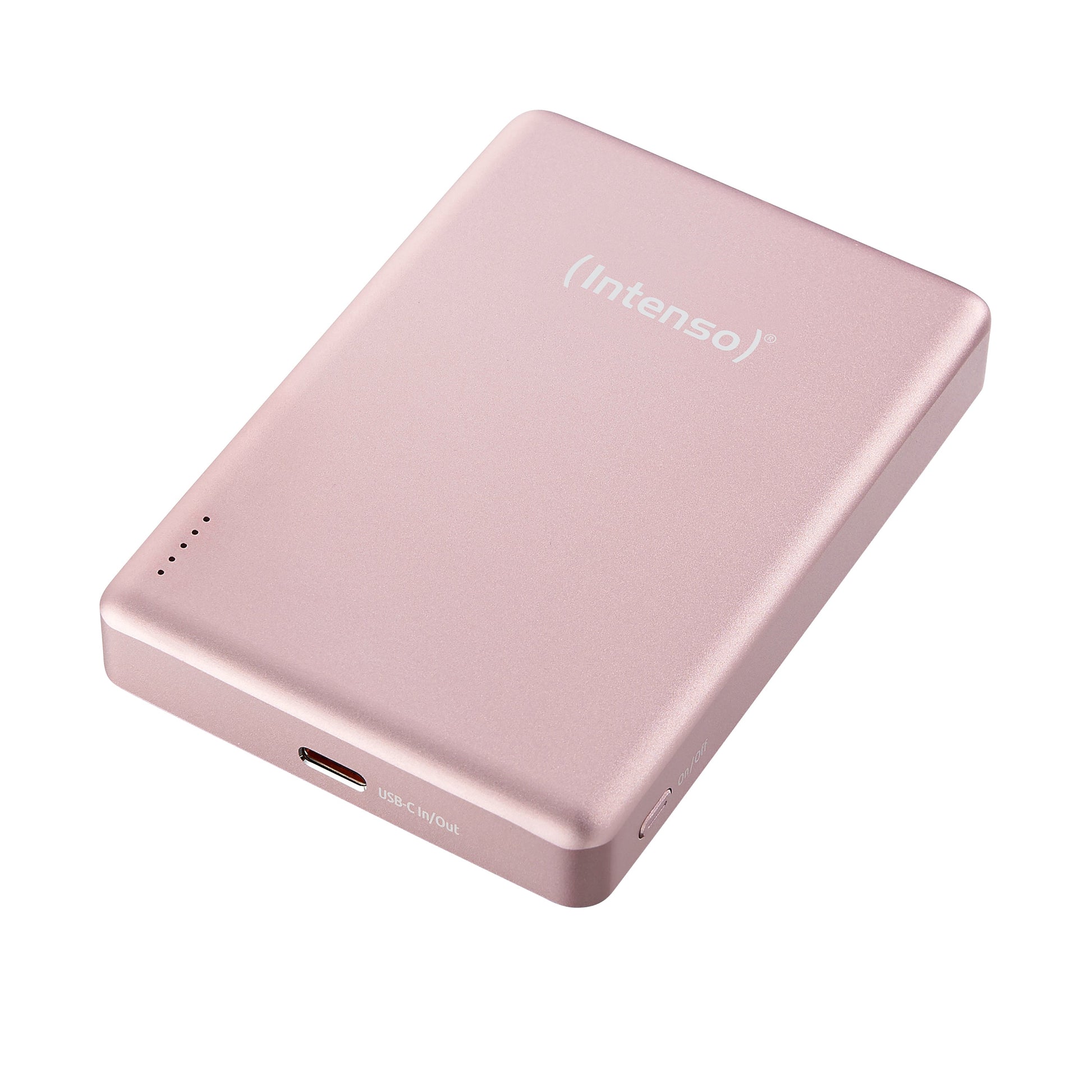 INTENSO Powerbank MW10000 10000 mAh 7344033 Magnetic Wireless rose Idealshop