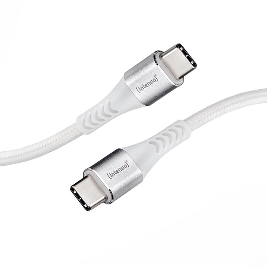 INTENSO Cable USB-C to USB C 7901002 1.5 m, Nylon white Idealshop