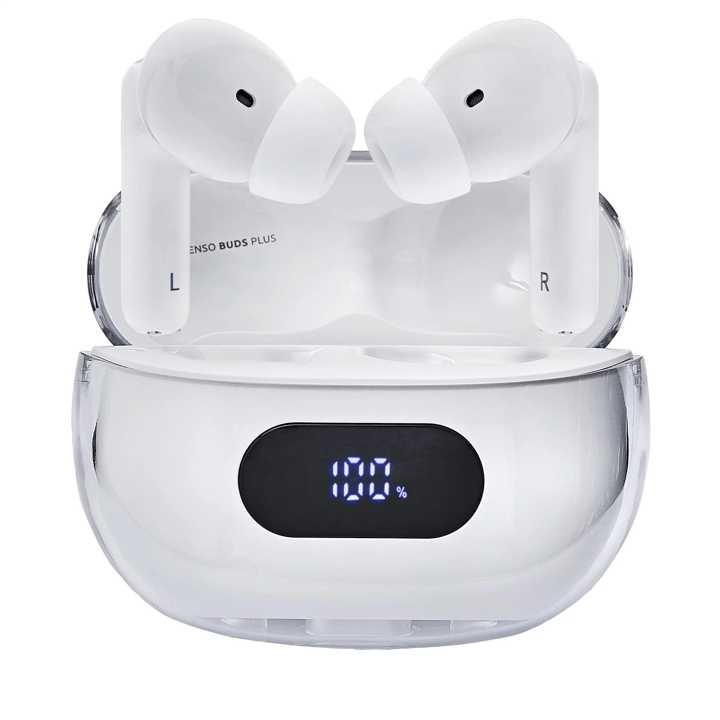 INTENSO Buds Plus Wirel. Earphones 3720312 T312AE, ANC, white Idealshop