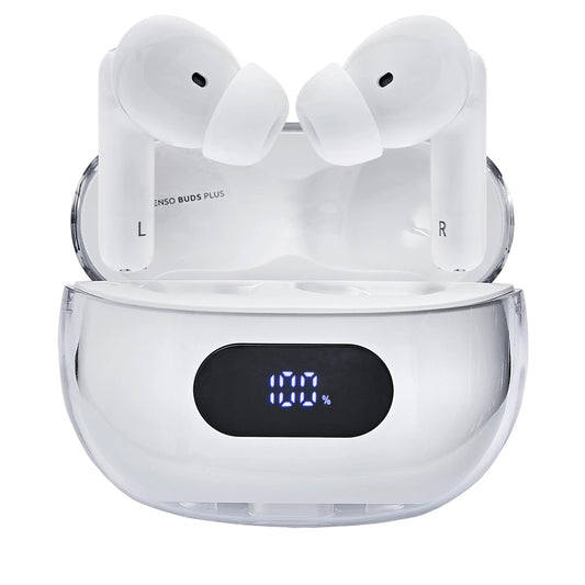 INTENSO Buds Plus Wirel. Earphones 3720312 T312AE, ANC, white Idealshop