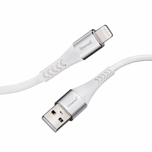 INTENSO Cable USB-A to Lightning 7902102 1.5 m, Nylon white Idealshop