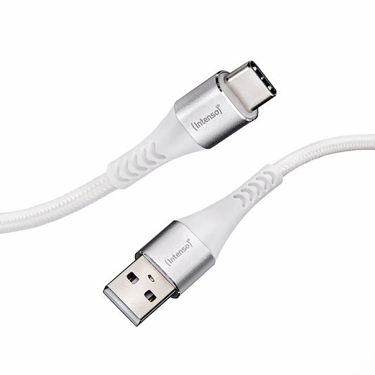 INTENSO Cable USB-A to USB C 7901102 1.5 m, Nylon white Idealshop